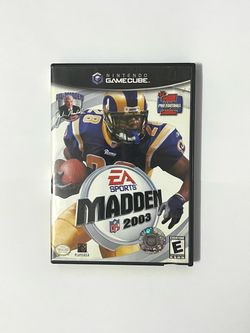 Madden NFL 2003 (Nintendo GameCube, 2002) ( No Manual  EA Sports