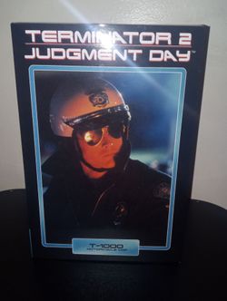 Neca Terminator T-1000 Figure Motorcycle Cop