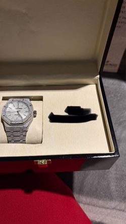 AP frosted sliver watch