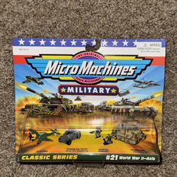 Micro Machines Military #21 Classic Series 7000 1998 Galoob Figures Set