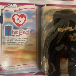 The End Beanie Baby