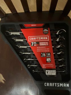 Craftsman 7pc SAE Gunmetal Chrome