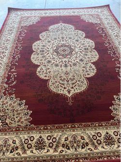 Thomasville Red Oriental 8x10 Area Rug New