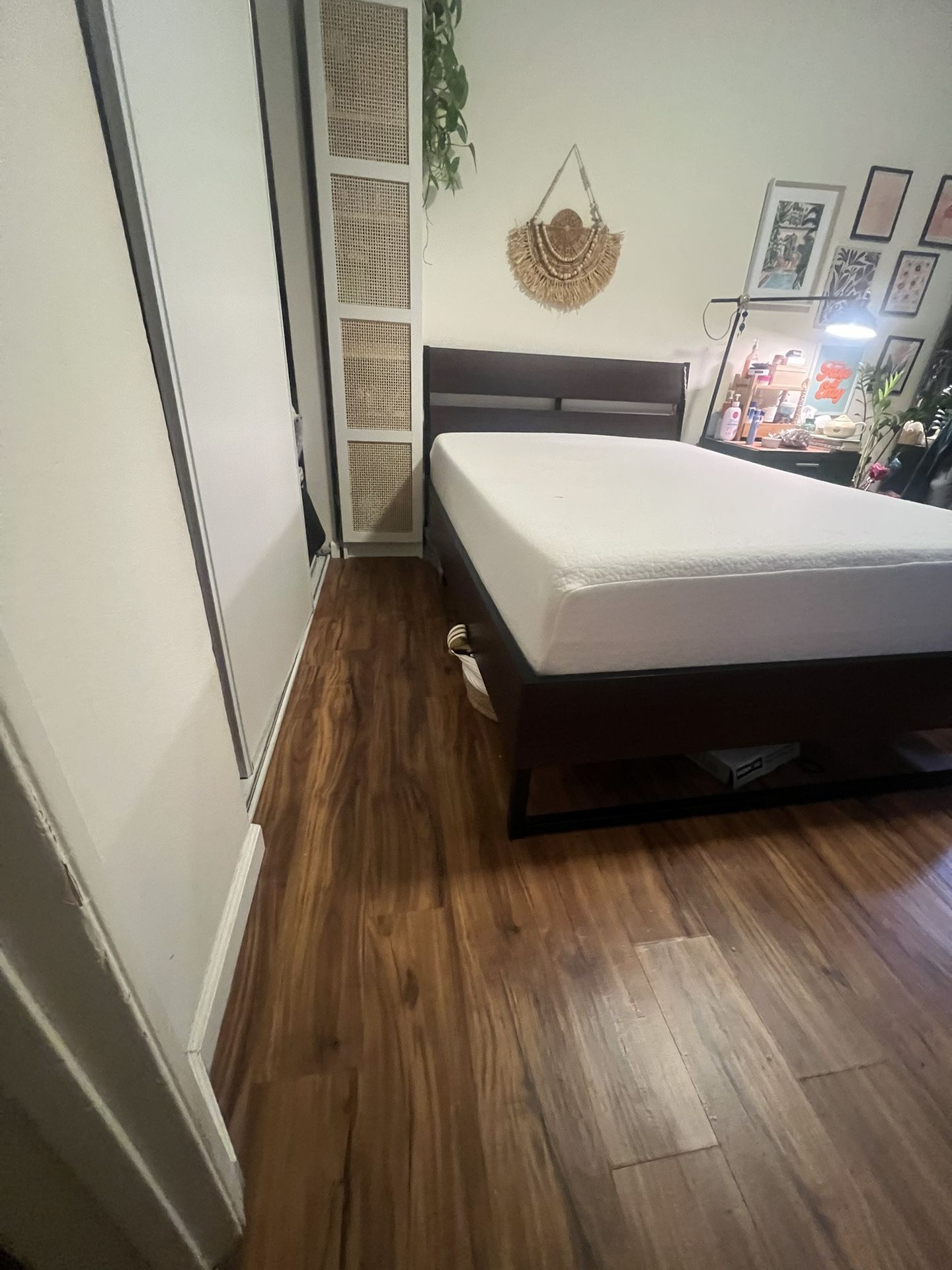 Double Mattress & IKEA Bed Frame