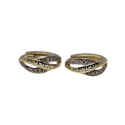 10k Yellow Gold Huggies Earring BD-0028