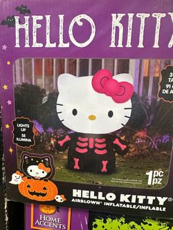 Hello Kitty Halloween Airblown Inflatable