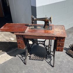 Antique sewing machine