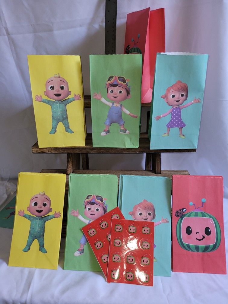 Cocomelon Candy Bags