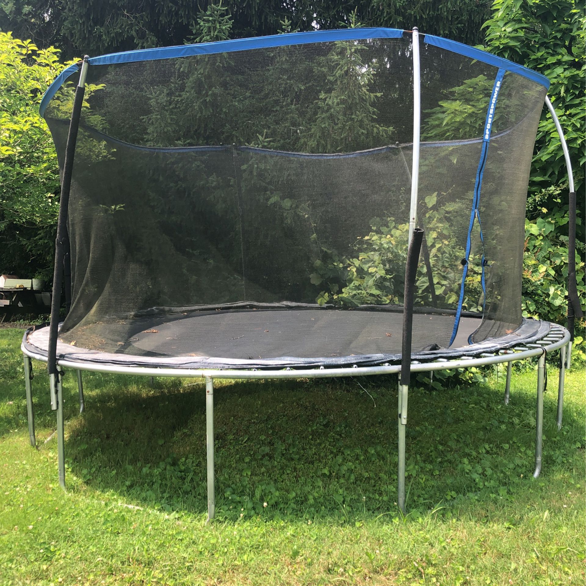 Trampoline with Safety Net $65