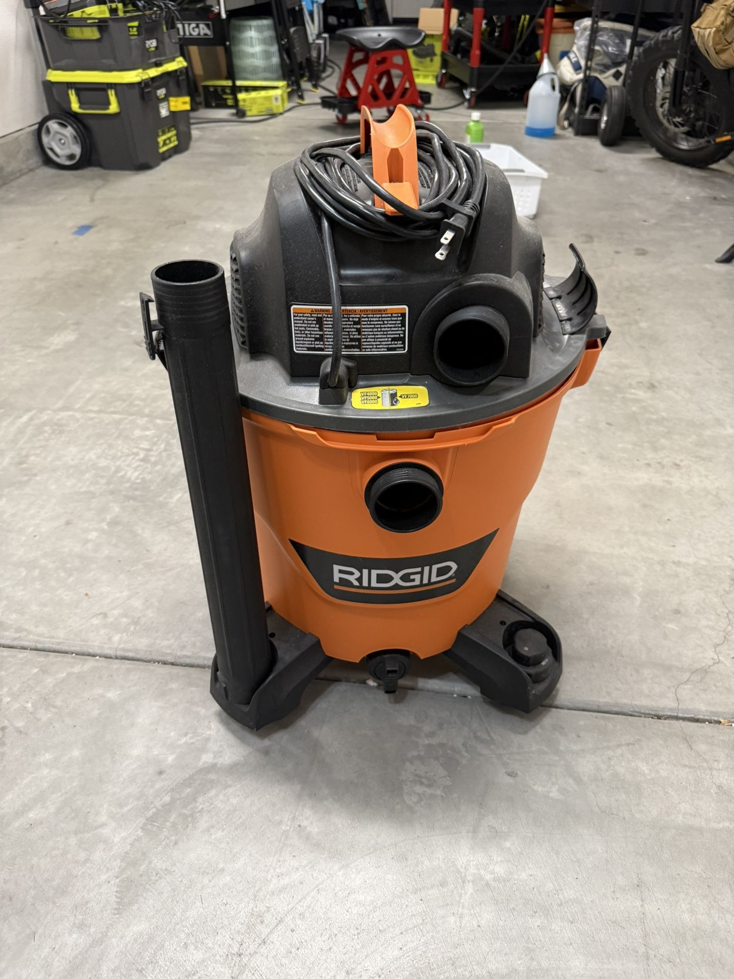 Rigid Wet/Dry Vac HD12000