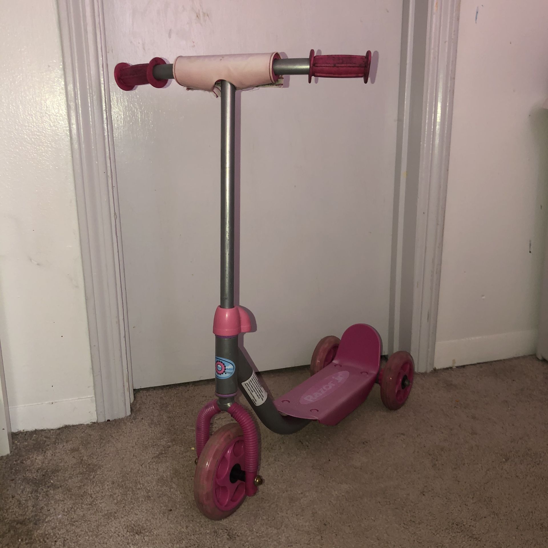Pink Razor Scooter For Toddlers 3-4T