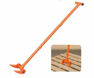 Orange Steel Pallet Buster Bar Tool