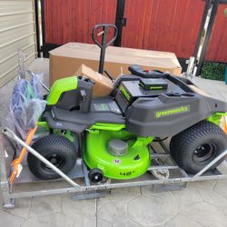 Greenworks Tractor Mower 60v New 