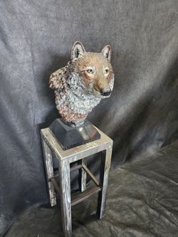 1993 Kitty Cantrell "Nokona: The Wanderer" Mixed Media Bronze Sculpture