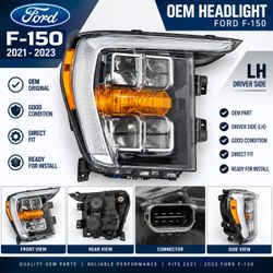 Headlight ford f150 2021-2026