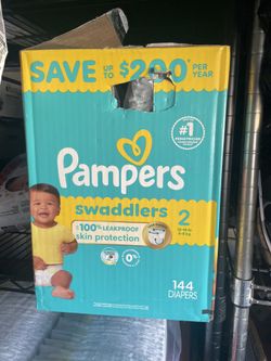 Pampers size 2 diapers