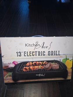 13" Electric Grill (Kitchen Ace) ***hold****