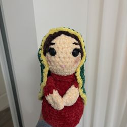 Virgen Mary Crochet Doll