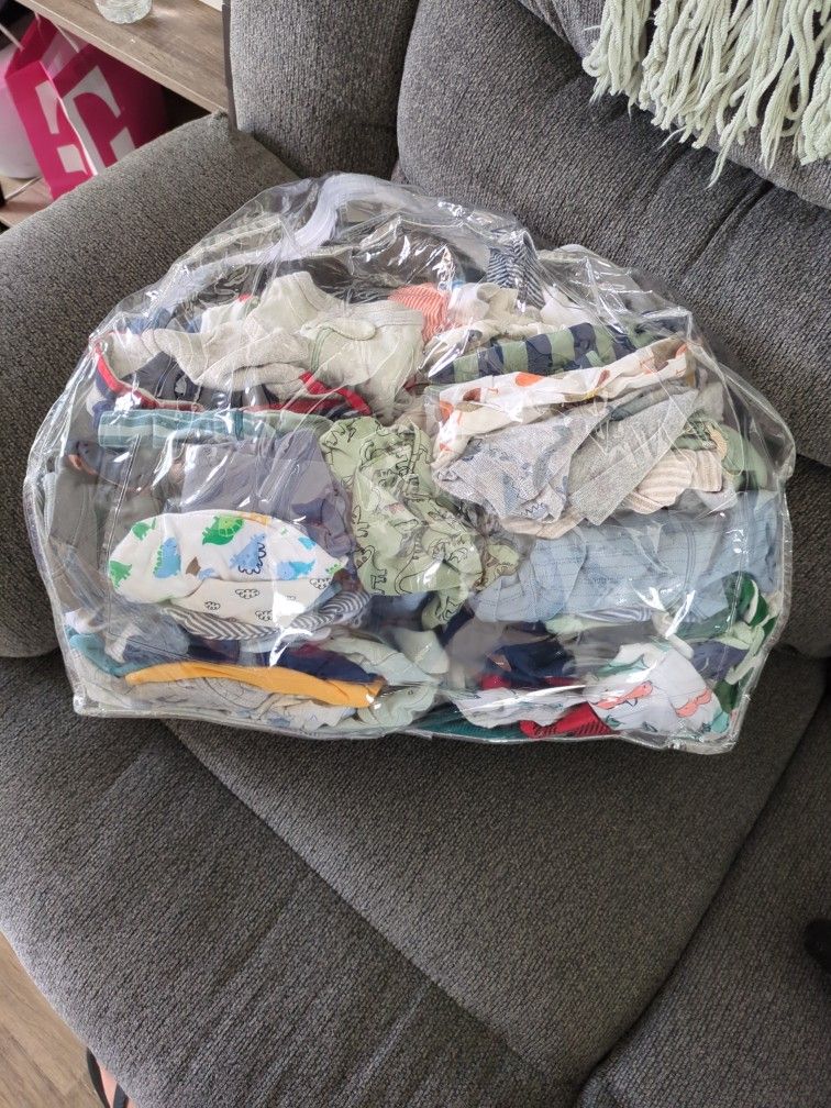 Baby Boy Clothes 0-3 Months Practically New