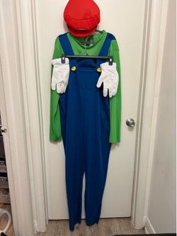Super Mario. Luigi Men’s Costume  Set