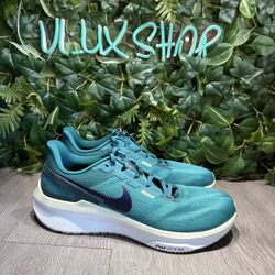 Nike Air Zoom Structure 25 Mens Size 12 Running Shoes Geode Teal DJ7883 300