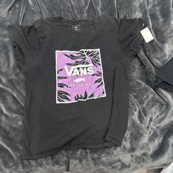 Large Black Vans T-shirt