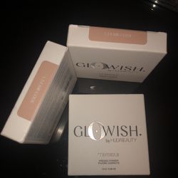 Huda Beauty luminous pressed powder.