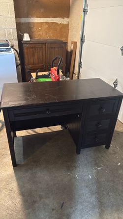 Wooden desk