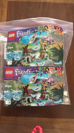 LEGO Friends Jungle Bridge rescue #41036 Instruction Manuals Books 1 & 2