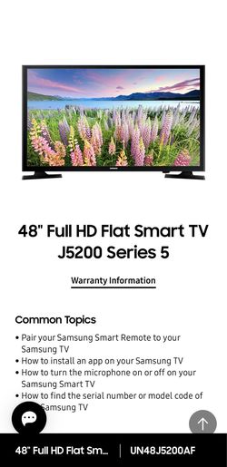 SAMSUNG 48-inch Full HD Flat Smart TV