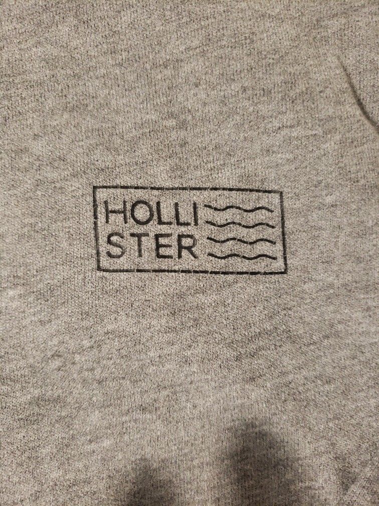 Gray Hollister Hoodie