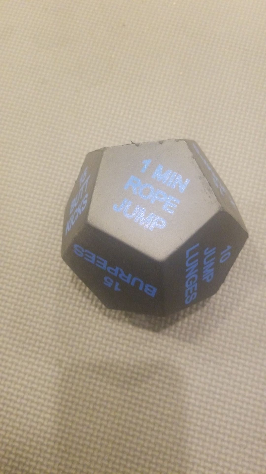 Workout dice