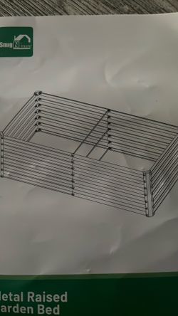 METAl Raised Garden Bed 6x3x2 FT