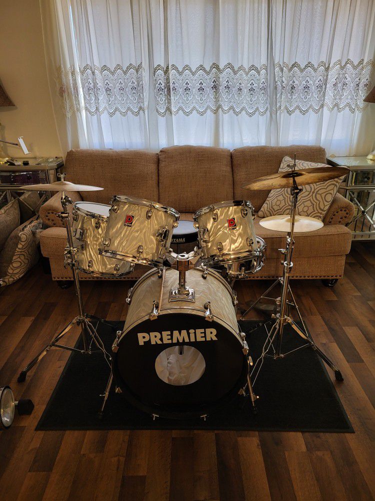 Vintage XPK Premier Drumset, Complete 
