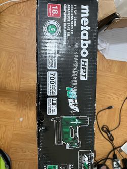Metabo hitachi nailer