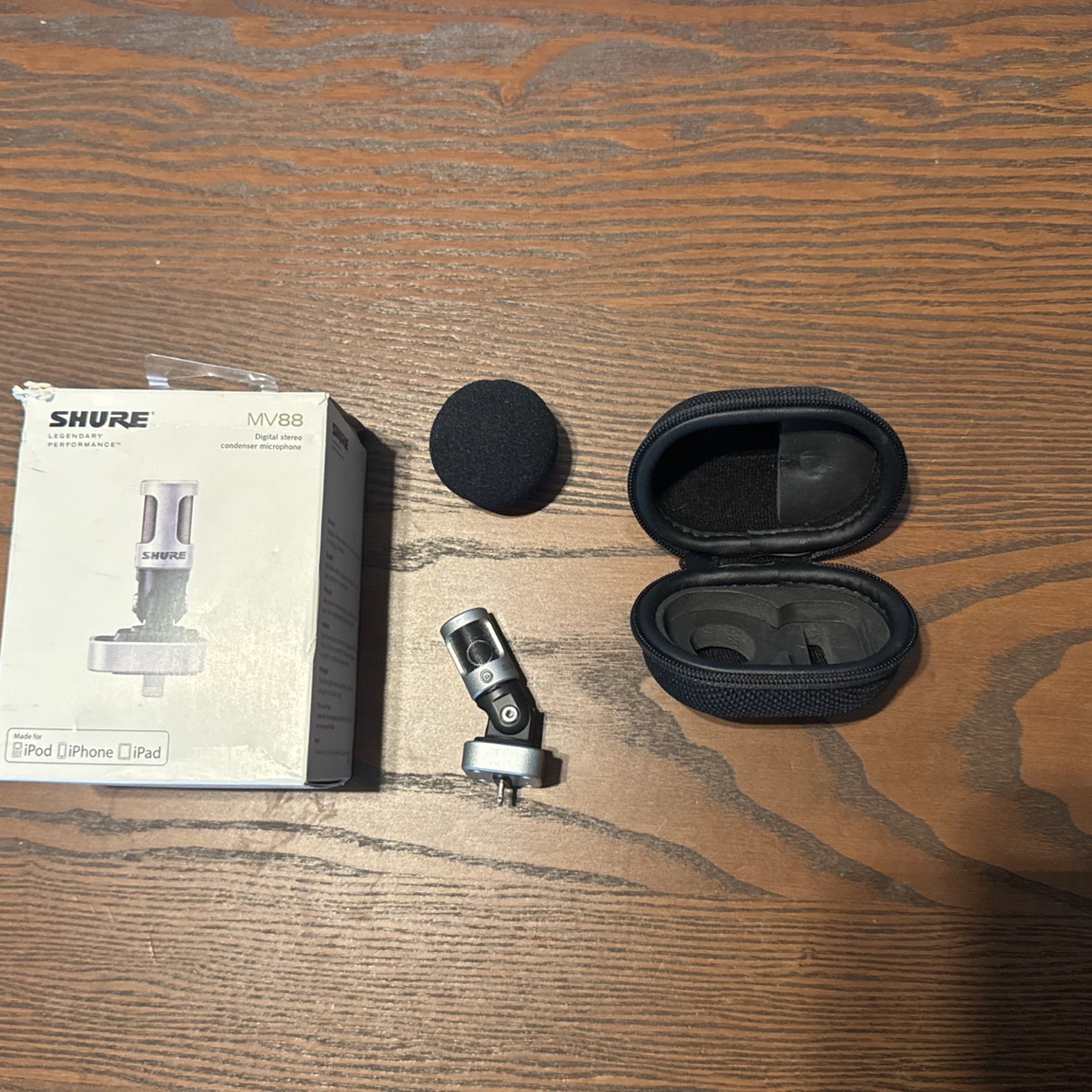 Shure MV88 Microphone For iPhone