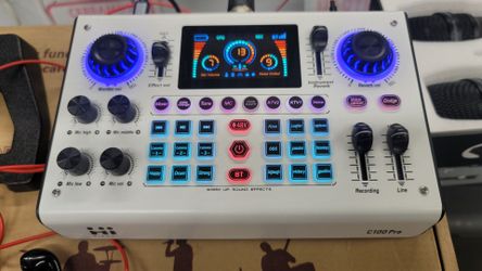 Mixer live sound card