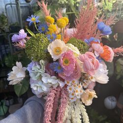 Wedding/event Bouquet Artificial Bright  Flowers