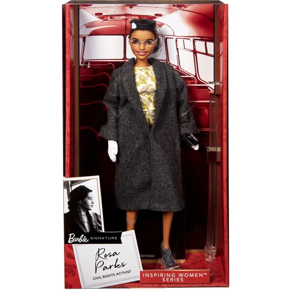 Rosa Parks Barbie Doll Inspiring Women Collection 2019 NEW