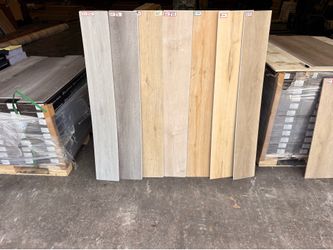 Vinyl plank - many colors available $1.49sf  IN STOCK