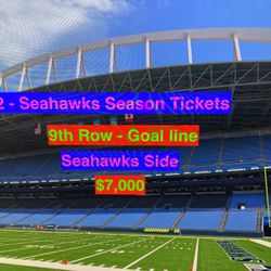 Seahawks Season Tickets 49ers Bills Dolphins Rams