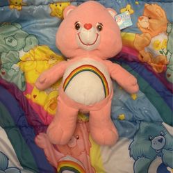 22” MWT New Style Fleece Cheer Care Bear 