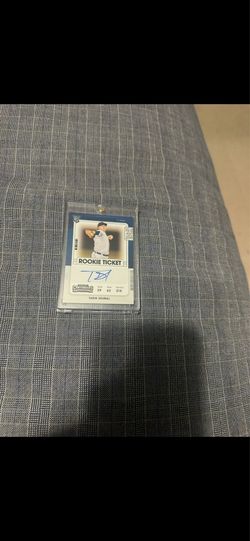Tarek. Scubal Sighned rookie card.