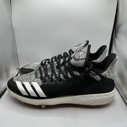 Adidas Icon 4 Boost Primknit “Oreo” Baseball Cleat size 13.5