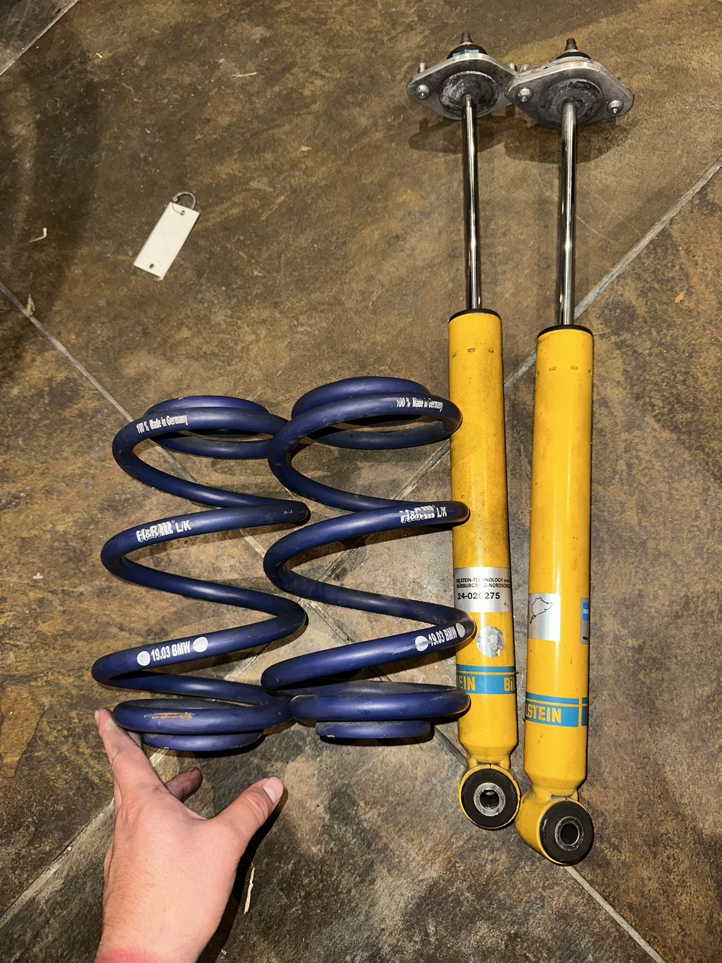 E30 Bilstein B8 Shocks H And R Springs Convertible