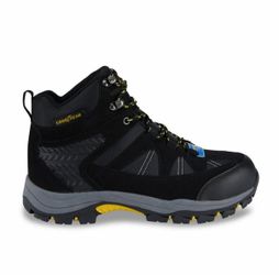 goodyear men's teton steel toe outdoor hiker work boots size 10  wide