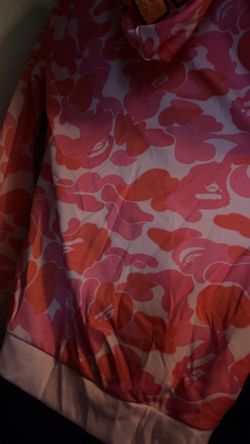 BAPE Pink Camo Hoodie