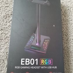 EB01 RGB Gaming Headset Whith Usb Hub