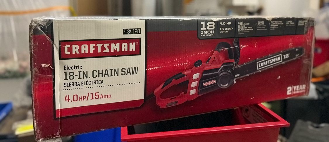 CRAFTSMAN 18” Electric Chainsaw