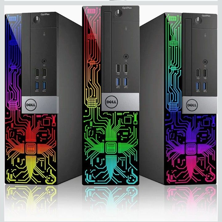Pc + Monitor + Mechanical Keyboard And Light Weight Mouse For Gaming 